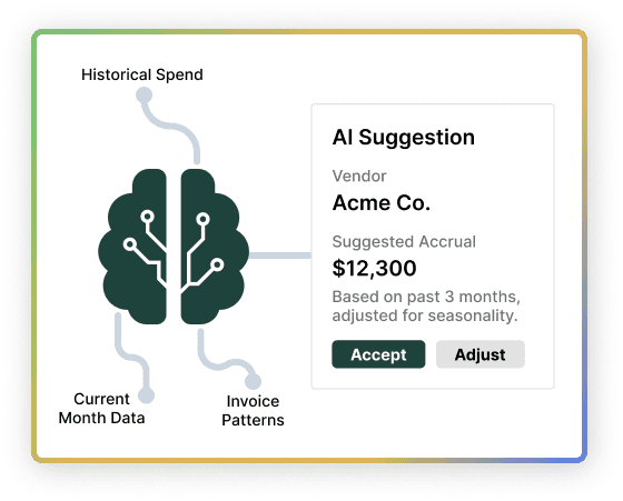 AI analysis of your accruals